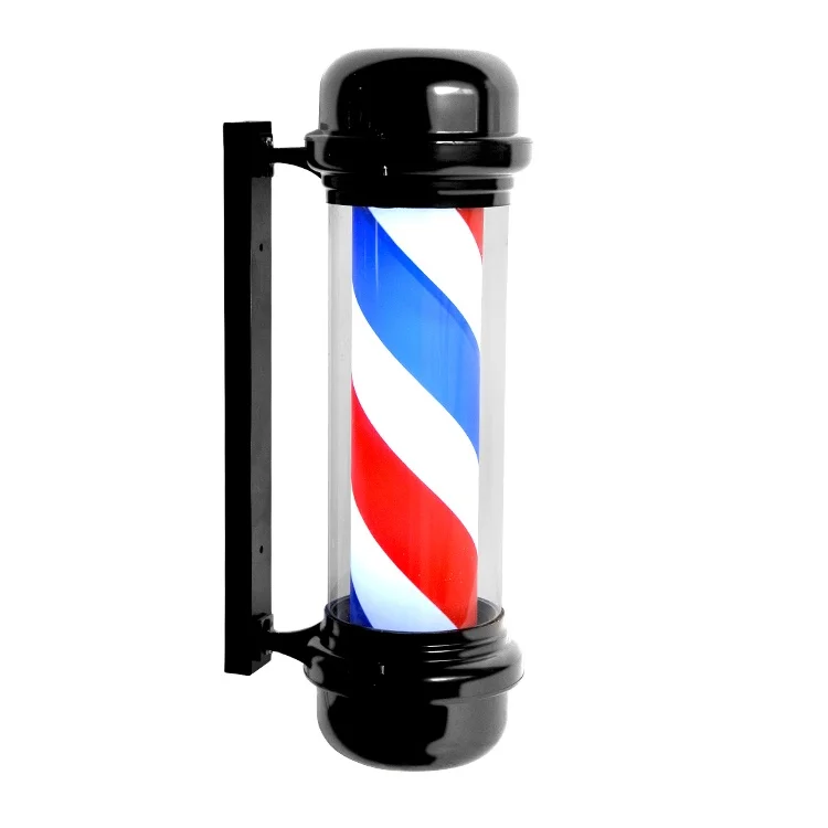 

Hot sale for lights pole shop barber sign barbershop salon hair barber pole, Optional