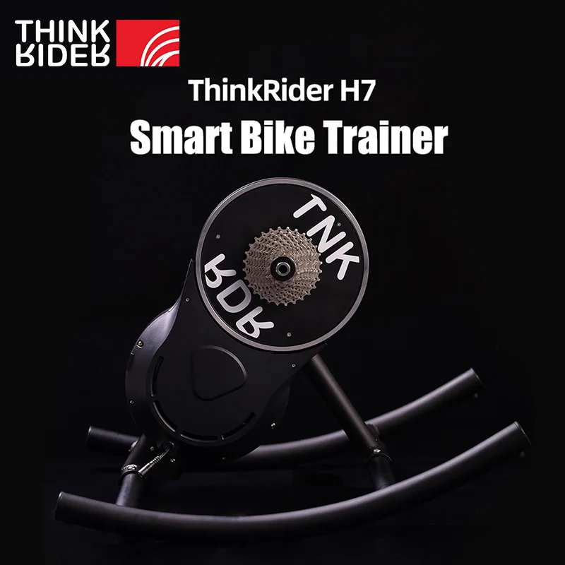 

ThinkRider X7 upgrade H7 Smart Bike Trainer Swing Trojan Shape MTB Road Bicycle Built-in Power Meter Compatible with ZWIFT