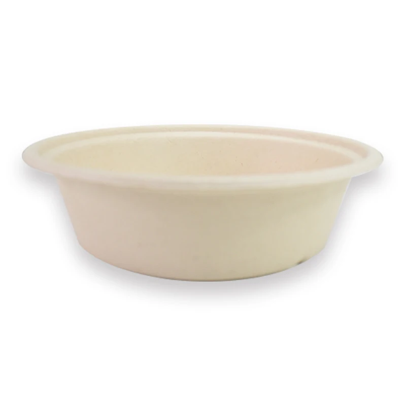 

Hot Sale Sugarcane Bagasse Compostables Biodegradable Paper Bowl Salad Food Bowls
