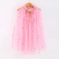 

Hot Sale Beautiful Kids Tutu Dress Capes Princess Evening Dress Girl Sequin Cape