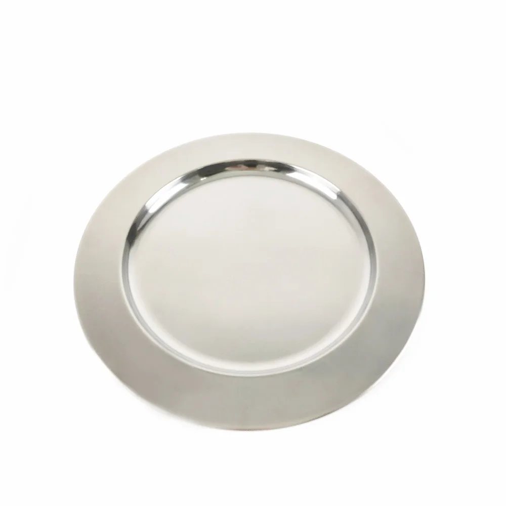 

Professional Factory Supply Charger plate wedding base plate 13inch decorate charger plate