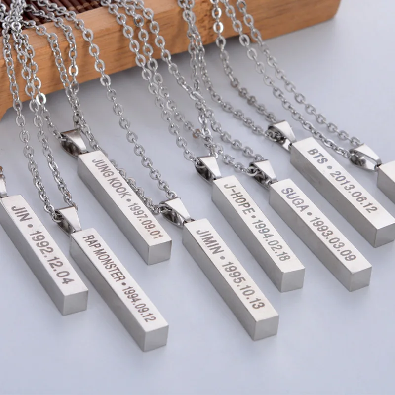 

2021 chunky silver bts jewelry chain women glass stone crystal bulk necklaces, Picture