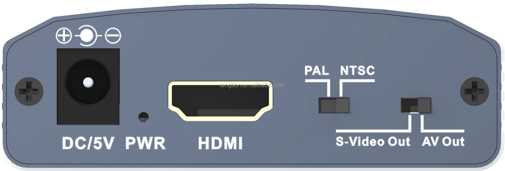 Av+svideo To Hdmi Converter Support Up To 720p/1080p Resolution For
