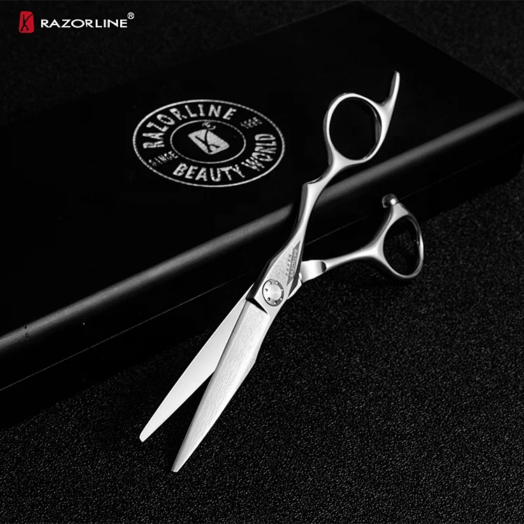 

Japan Damascus Steel Suitcase Custom Logo Kit Stainless Steel Professional Hairdressing Scissors, Sliver polished