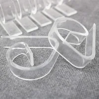 

Clear Plastic Tablecloth Clips Table cloth Cover Clips Picnicking Accessory