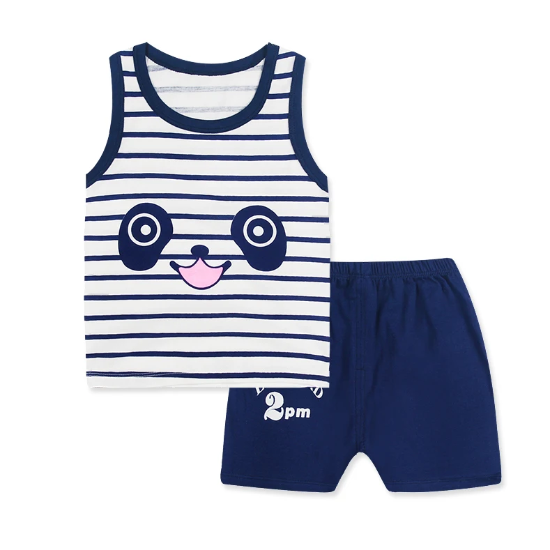 

Wholesale Printed Style Short Sleeve Kids Clothing Set Children Apparel, Picture shows