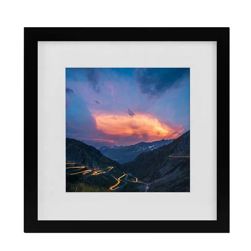 
Customized High Quality Light Wall Home Decoration Plastic Picture Photo Frame 