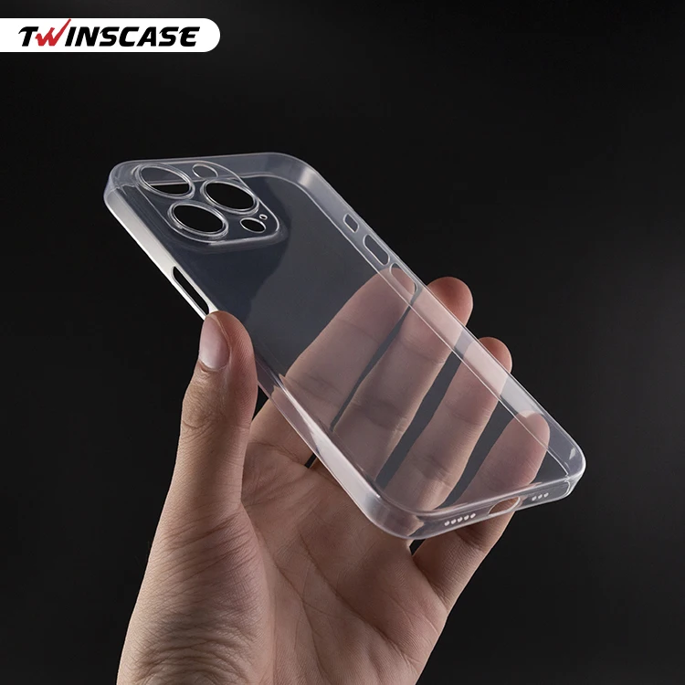 

Fast Shipping High Clear Anti Yellow Super Thin PP Transparent For iPhone 12 13 Pro Max Case Cell Phone Case