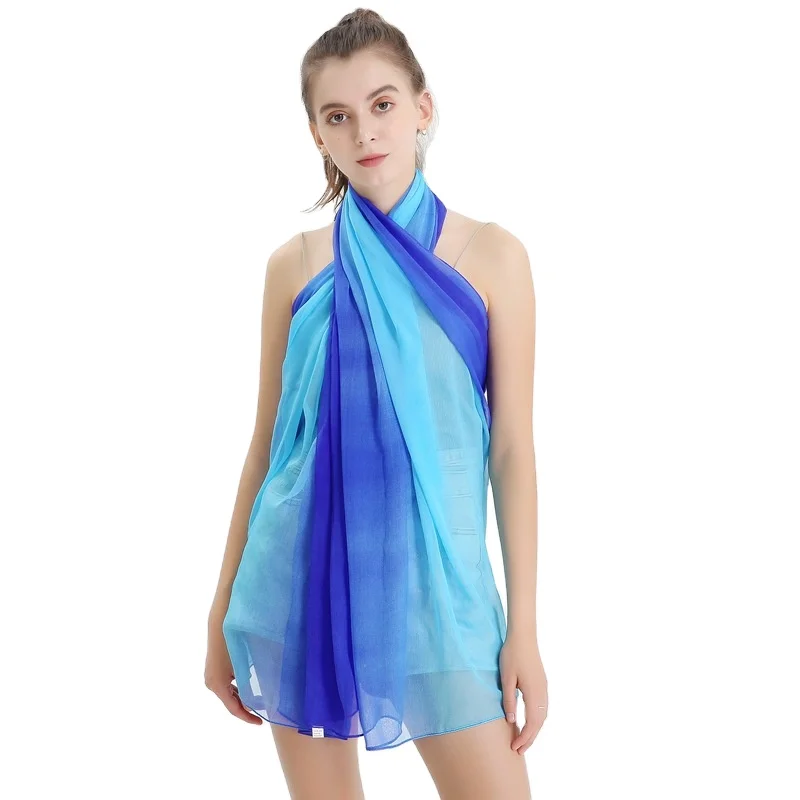 

MIO Wholesale Extra Large Sarong Fashion Summer Beach Wear Cover Up Lady Multifunctional Beach Pareo 180 x 150 Cm, 8 colors in stock