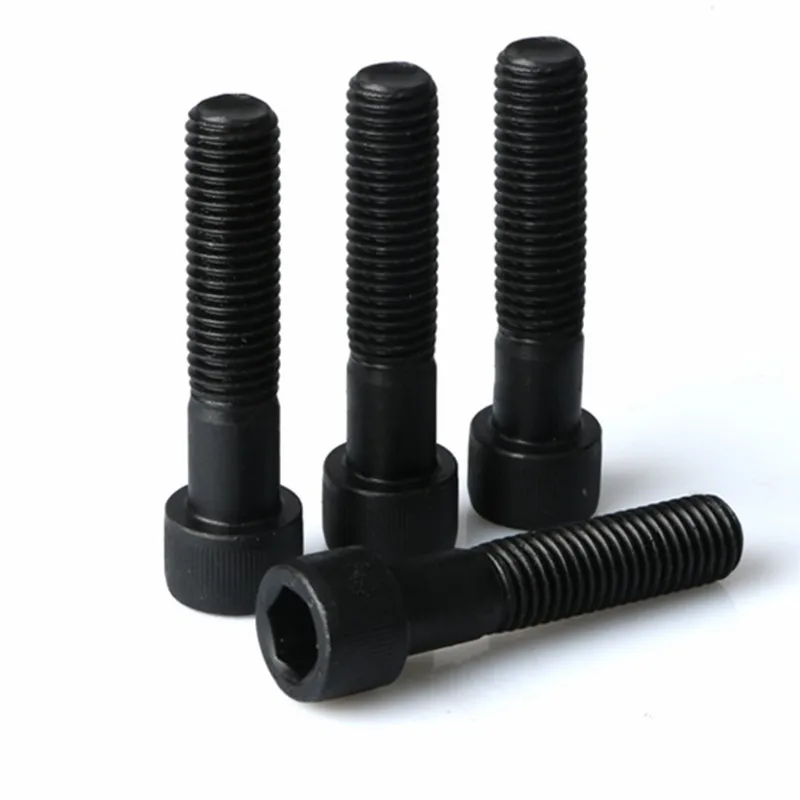 
din912 grade 12.9 m7 black oxide hex socket head cap screw 