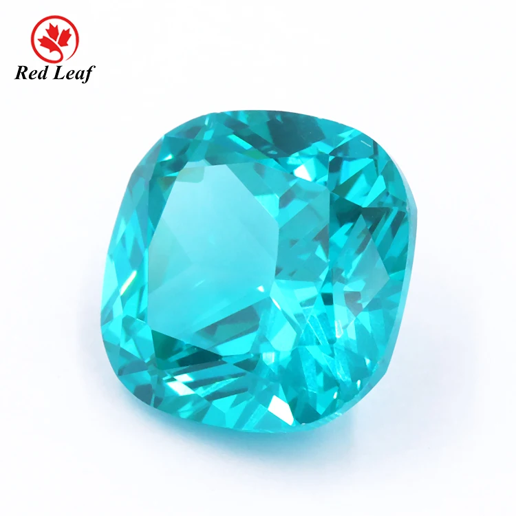 

Redleaf Jewelry wholesale price Nanosital Cushion Cut Loose gemstone Nano gems Paraiba
