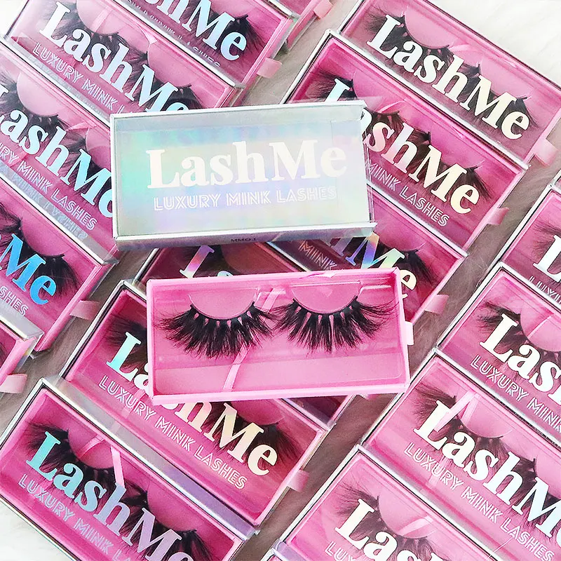 

fluffy eyelashes wholsale mink 100% cruelty free empty lashesbox private label eye lashesh box with eyelashes wholsale 15mm
