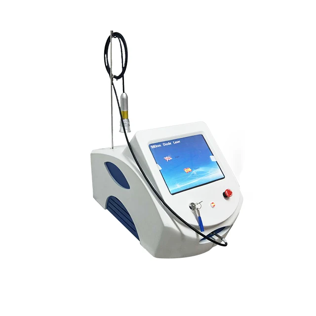 

2020 hot selling 4 in 1 980nm Diode Laser Fungus removal Machine Fisioterapia Physical therapy equipment laser, White;blue