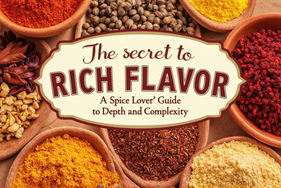 the secret to rich flavor a spice lover s guide to depth and complexity