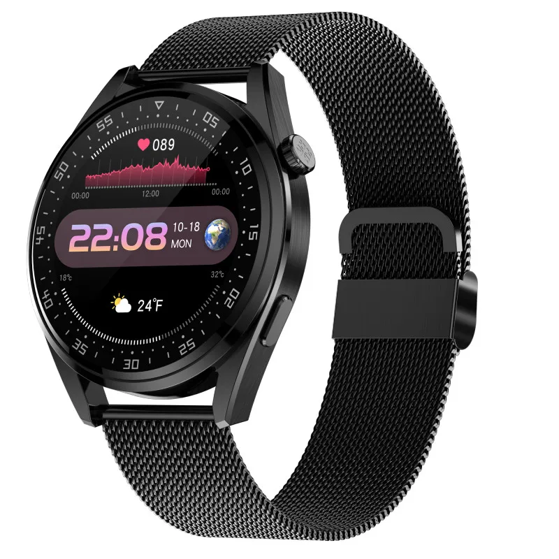 

Sport Smartwatch Waterproof IP68 1.28 Inch IPS Full touch Fitness Call Android IOS Zinc alloy Mens Womens Smart Watch