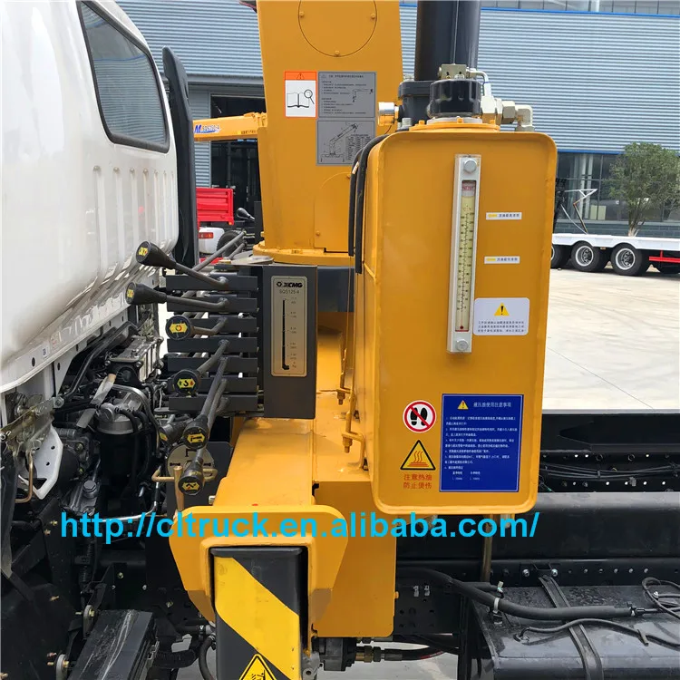 6.3tons 8 Tons 10 Ton Telescoping Boom Truck Mounted Crane For Sale