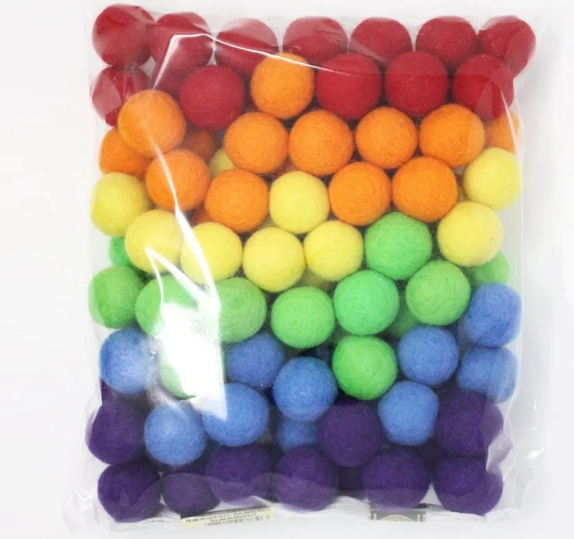 

Wool Felt Balls Poms For Diy home decoration