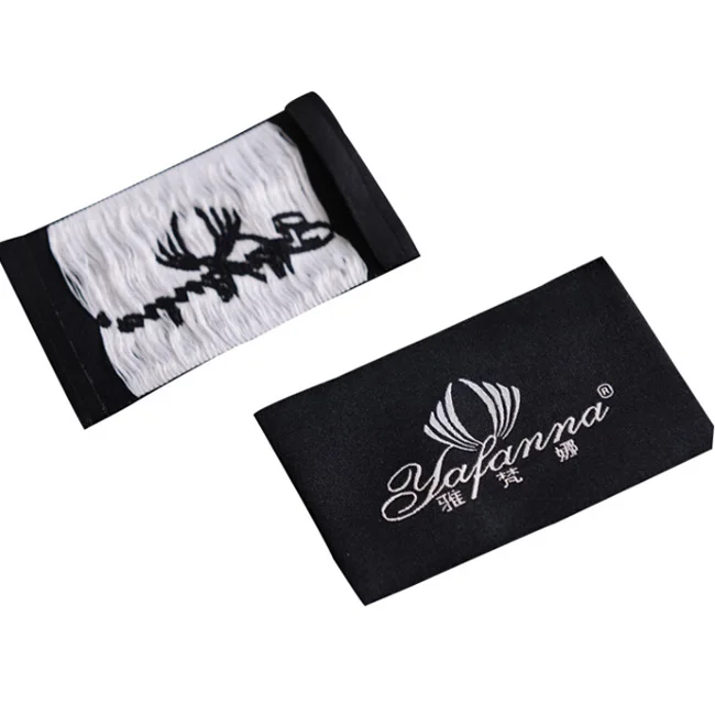 

hot sell clothing sticker label pu leather label blue label, Custom color