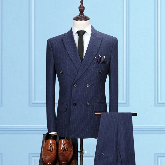 

c11743a new style 3 piece set wedding business suits for men