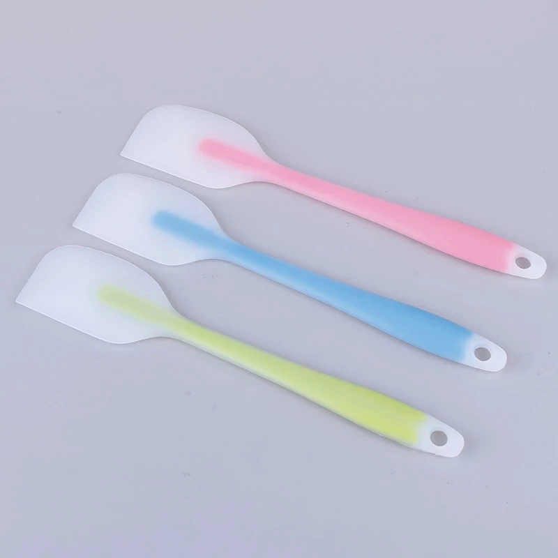 

Amazon Hot Selling Kitchen Baking Tools Silicone Scraper Spatula Mixing Pastry Cake Smoother Cream Mixer Brush Butter Scoop, Multi-colors