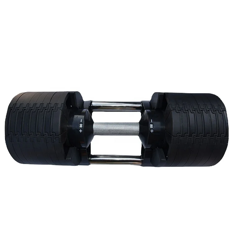 

2021 Wholesale Adjustable 32kg Weights Dumbbell Gym Rack, Black