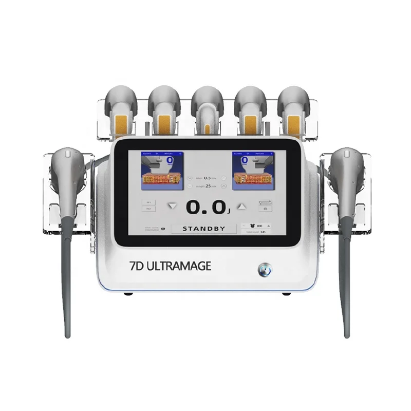 

Portable 7D Ultraforma 20000 Shots With 7 Cartridges For Wrinkles rRemoval Skin Lifting Skin Tightening