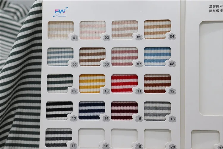 
Factory manufacturer high quality 74%polyester 18%rayon 8%spandex soft cotton rib fabric 