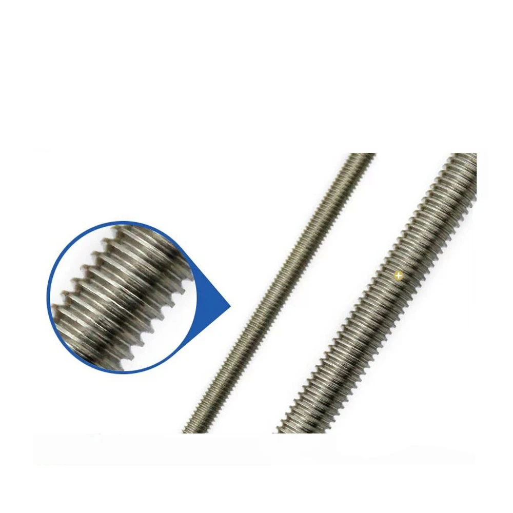 6mm X 1 Threaded Rod  Stainless Steel     A2  DIM975     4 pcs  18"  long 