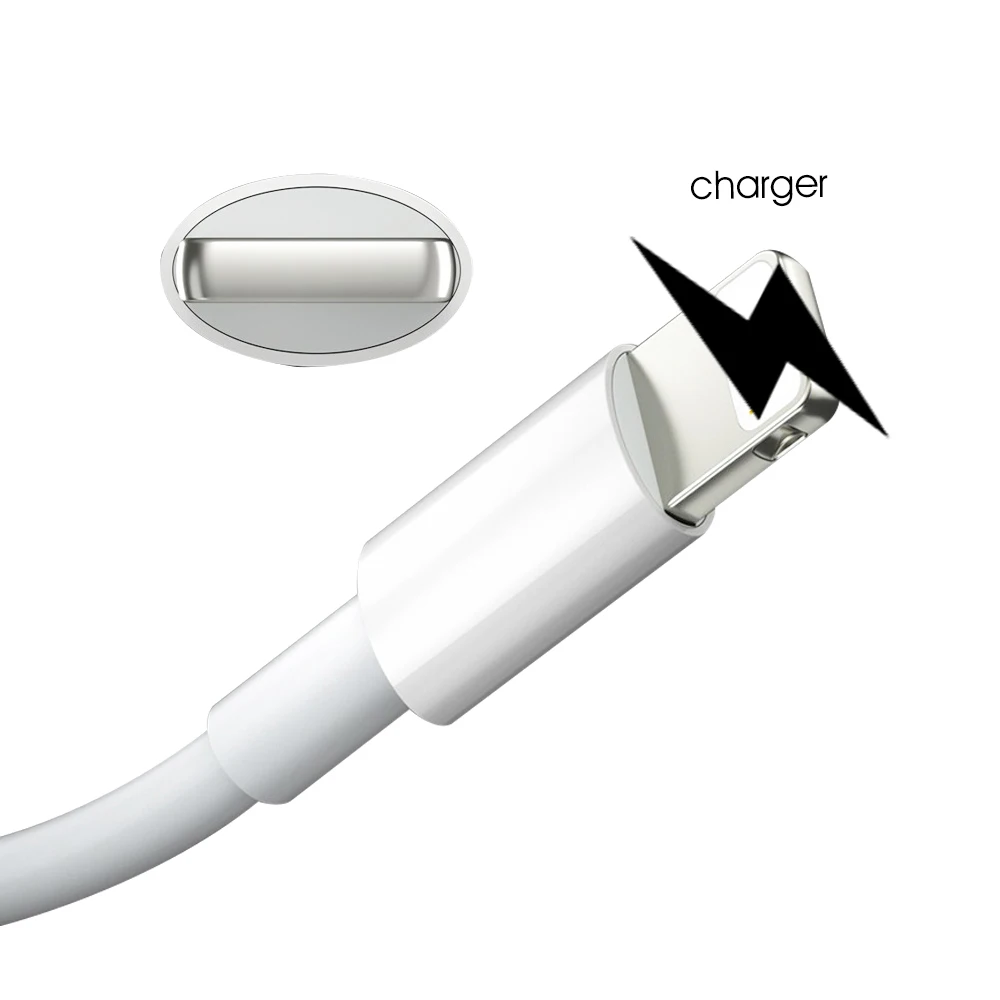 

USB Data Cable for iPhone Fast Charger Cellphone Charging Cable For iPhone 7 8 Plus Mobile Phone USB Round Data Cable