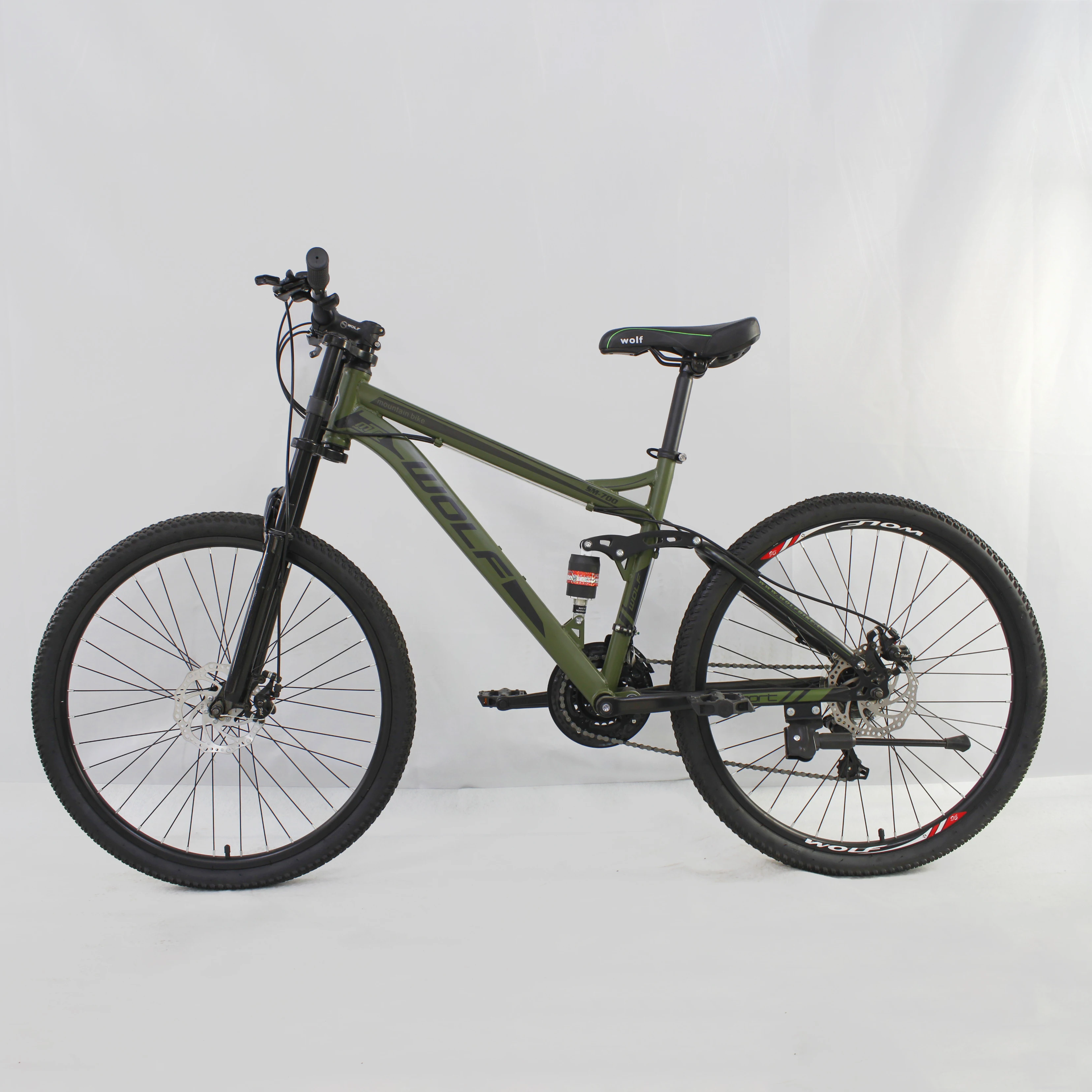 

2021 Cool Wolf brand 24' inch nice quality mountain bike can customized 27.5/29 carbon MTB bicycles