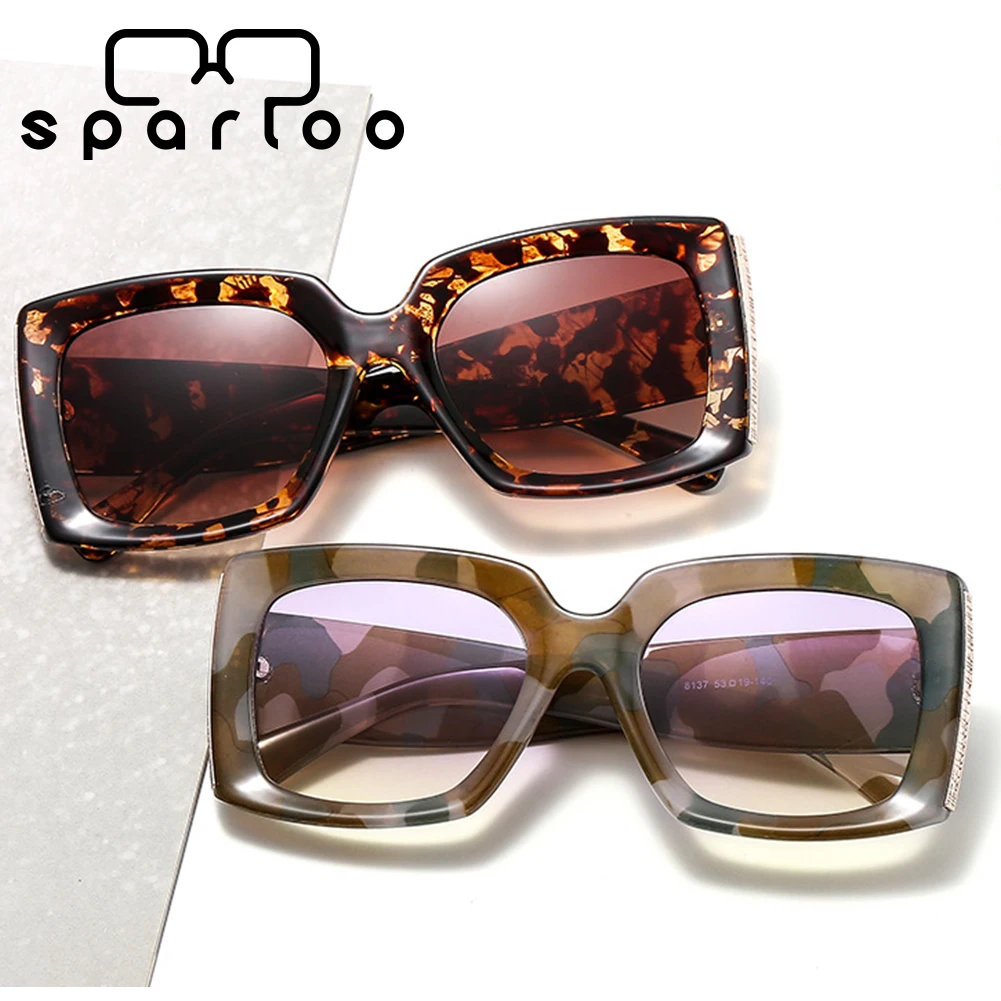 

Sparloo 1728 Sunken Retro Vintage Fashionable Square 2020 Sunglasses Womens Trendy