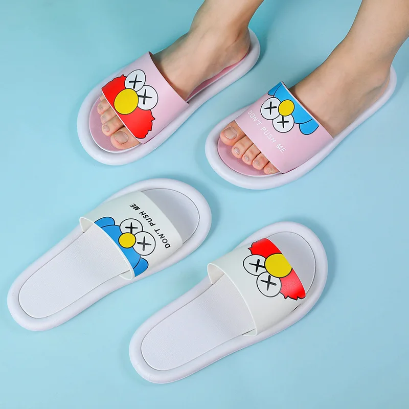 

Smoothly Kids Slide Sandals Boys Girls Water Shoes Cute Fruit Slippers, Black, white,green, yellow,pink