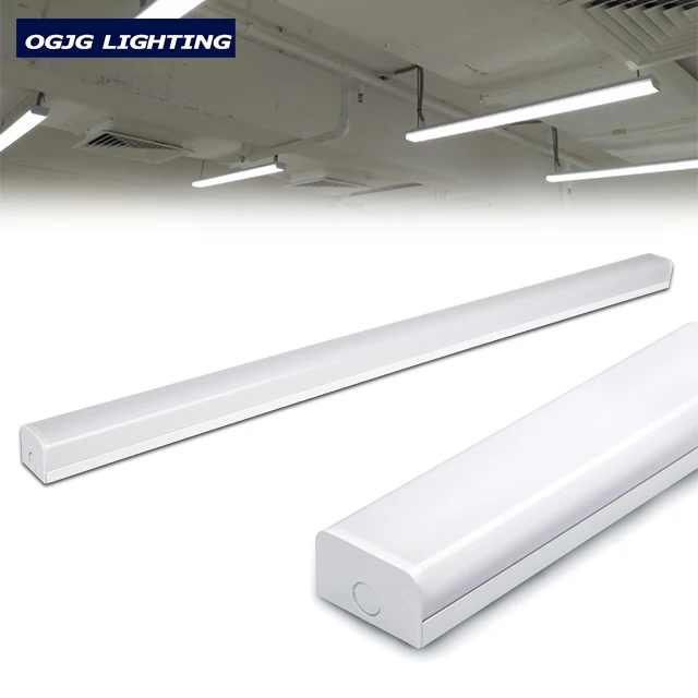 Fluorescent housing dimmable sensor school lighting aluminum batten indoor 4ft led linear tube light fixture