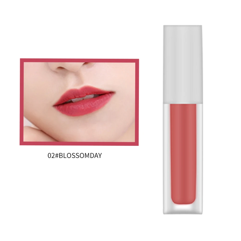 

10 Color Square Tube Moisturizing Lip Glaze Makeup Set In Bulk Wholesale Private Label