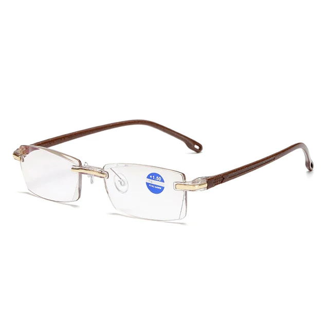 

DLR811 DL High-end eyeglasses optical spectacles holder Spectacle flexible frame with angular edges, Clear optical lens