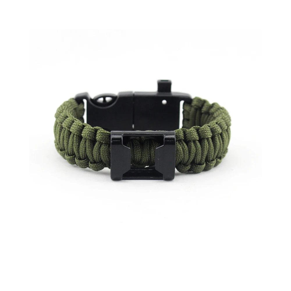 Bracelet De Survie Tactique En Paracorde,Corde Multifonctionnelle Pour