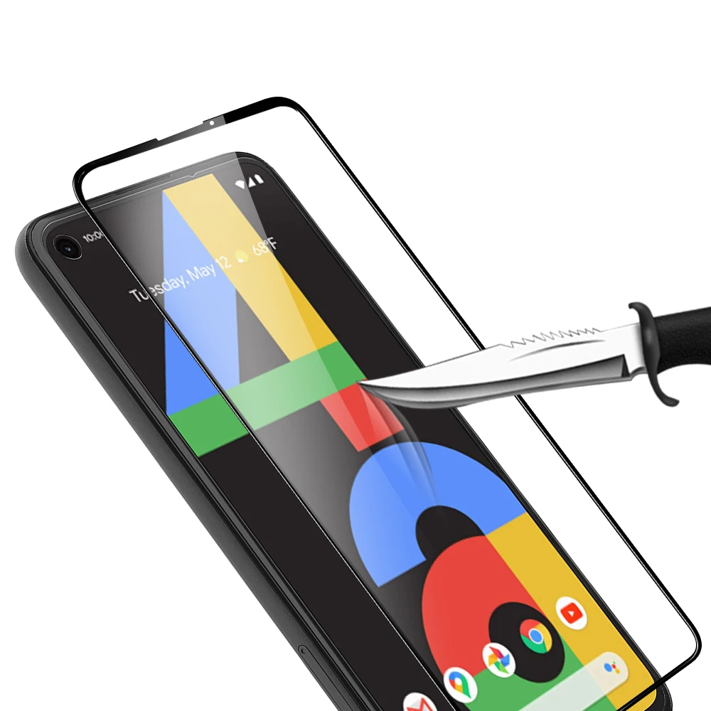 

Scasync 2.5D Anti-Scratch HD Clear Mobile Phone Tempered Glass Film for Google Pixel 4XL 3XL 5 Screen Protector