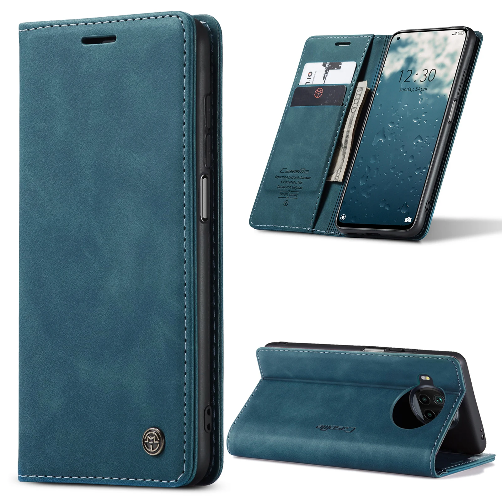 

CaseMe Magnet Flip Card Wallet Funda For Xiaomi Mi Note 10 9T Pro Cover Case Redmi Note 9s 9 8 Pro Max K20 K30 Pro Leather Case