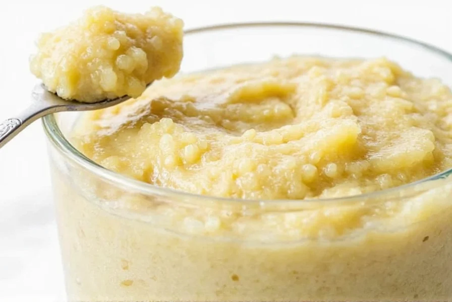 Step-by-step preparation of homemade garlic ginger paste showing fresh ingredients, blending process, and final storage in glass jars