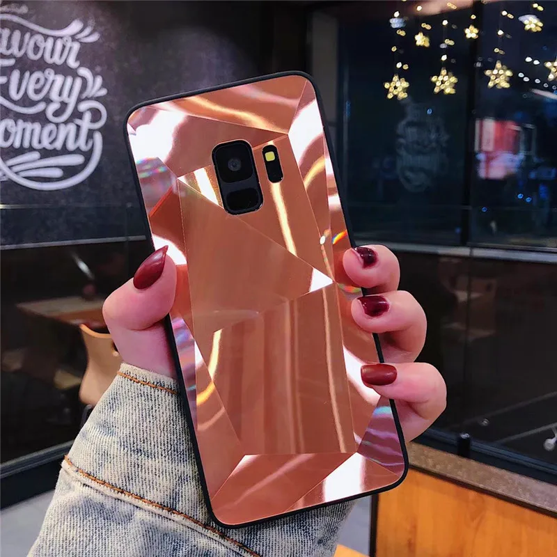 

Acrylic Diamond Jello Mirror Phone case for Redmi Note10 4G Bling Phone Case for Poco X3, 8 colors