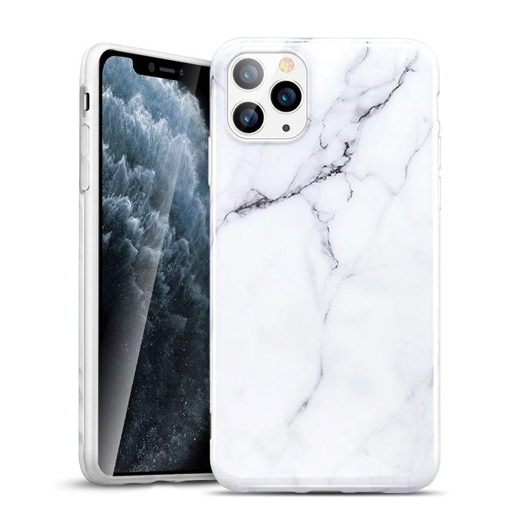 

ESR TPU Ultra Thin Marble Design For iPhone 11pro/11/11 pro max Marble Phone Case