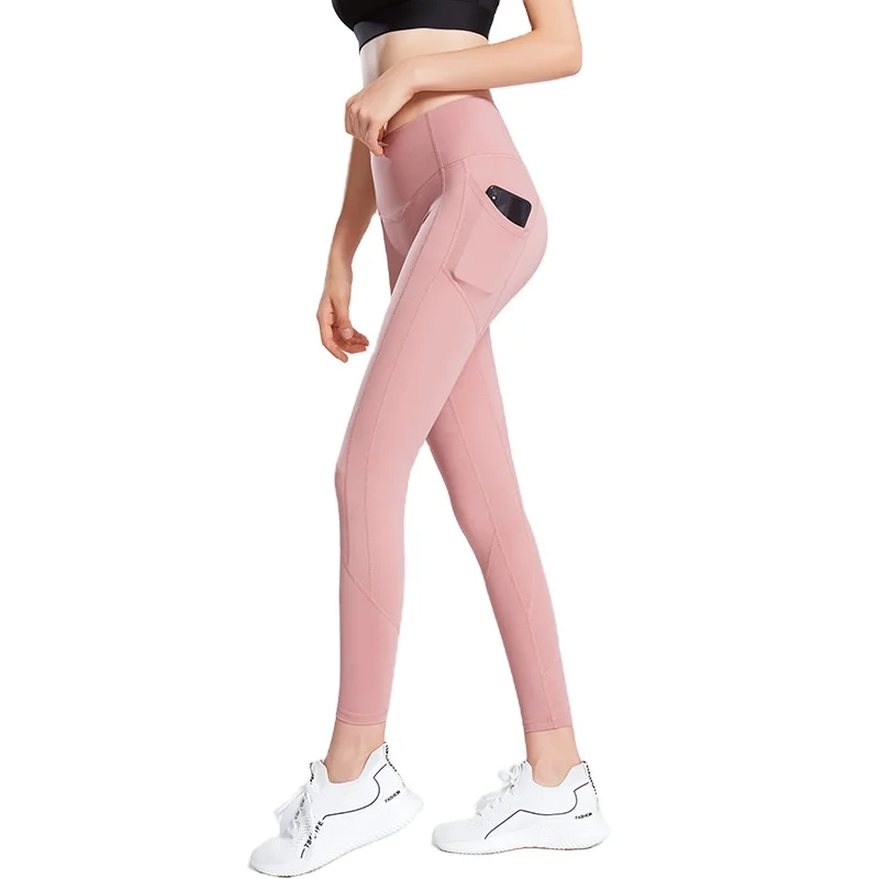 

Women's Slim Fit Full Length Stretch High Waisted Butt Lift Yoga Leggings with Pockets