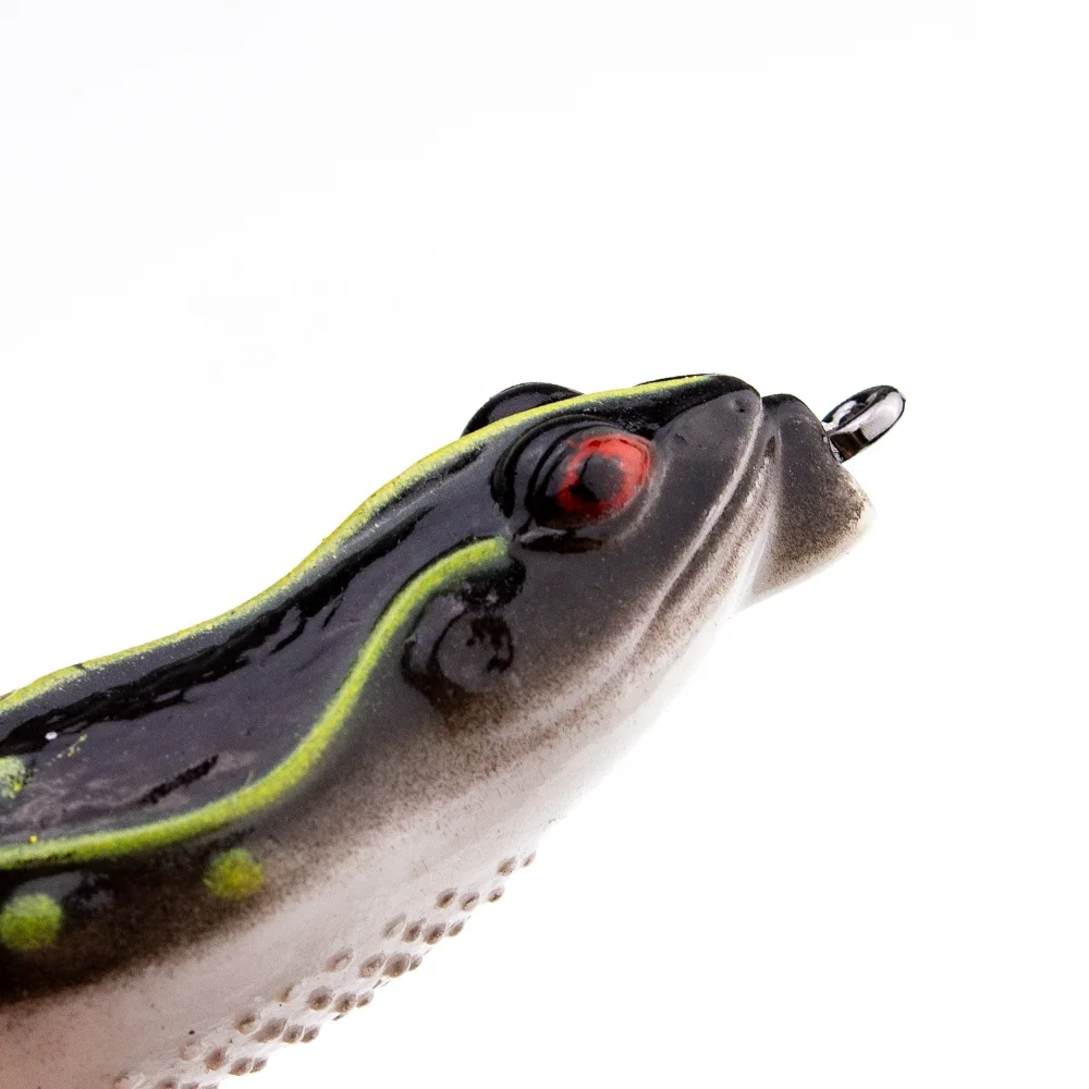 

13g 60mm 3D Eyes plastic fishing lures fishing lures frog lure for saltwater