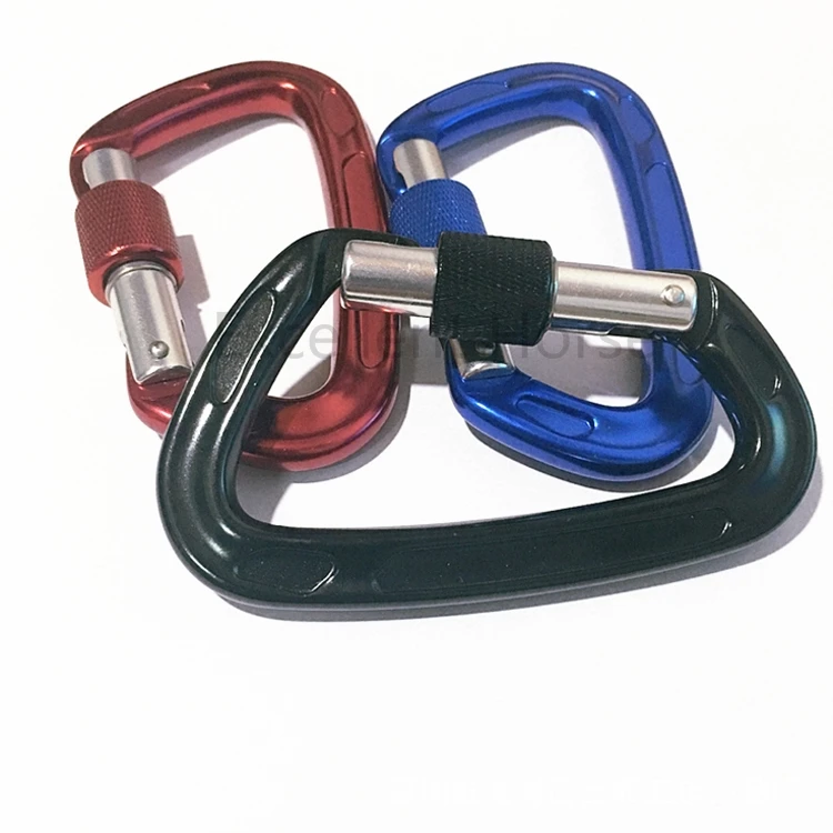 

Aluminum Climbing Carabin for outdoor sports, Random