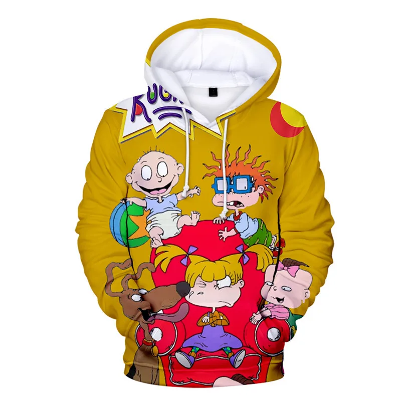 

Wholesale New Design 3D Printed Hoodie Sweatshirt Casual Cartoon Characters Unisex Hoodie Sweatshirt, 15 colors