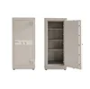 Made in China professional single door bank office storage safe box two keys fireproof locker