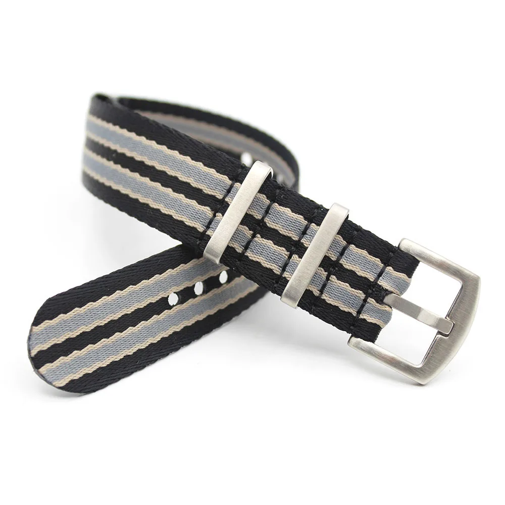 

1.2mm Nylon Premium-grade Vintage Bond Nato Watch Strap 20mm 22mm Nato Strap Seatbelt