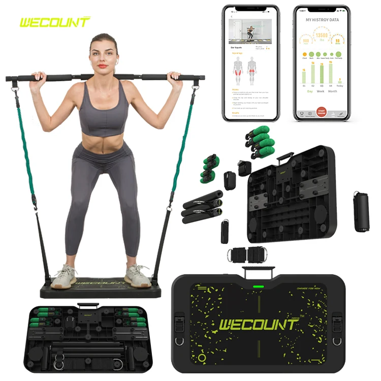 

whole body exercise system Pilates rally bar set smart home gym board gym equipment