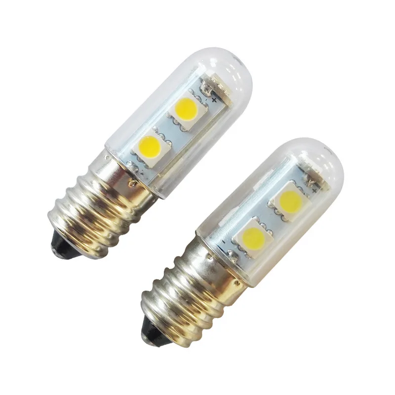 1.5W SMD5050 Warm White Light 220V 110V E14 Screw Edison Small LED Bulb Lamp for Refrigerator / range hood / sewing machine