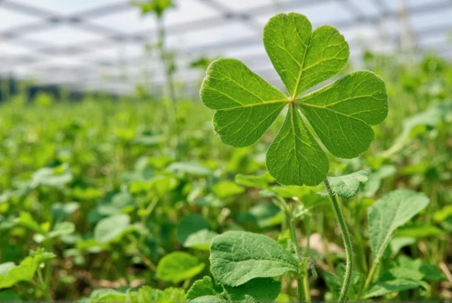 Clover drying process after harvest for optimal preservation